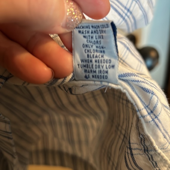 Linen/Cotton short sleeve shirt - Picture 4 of 6